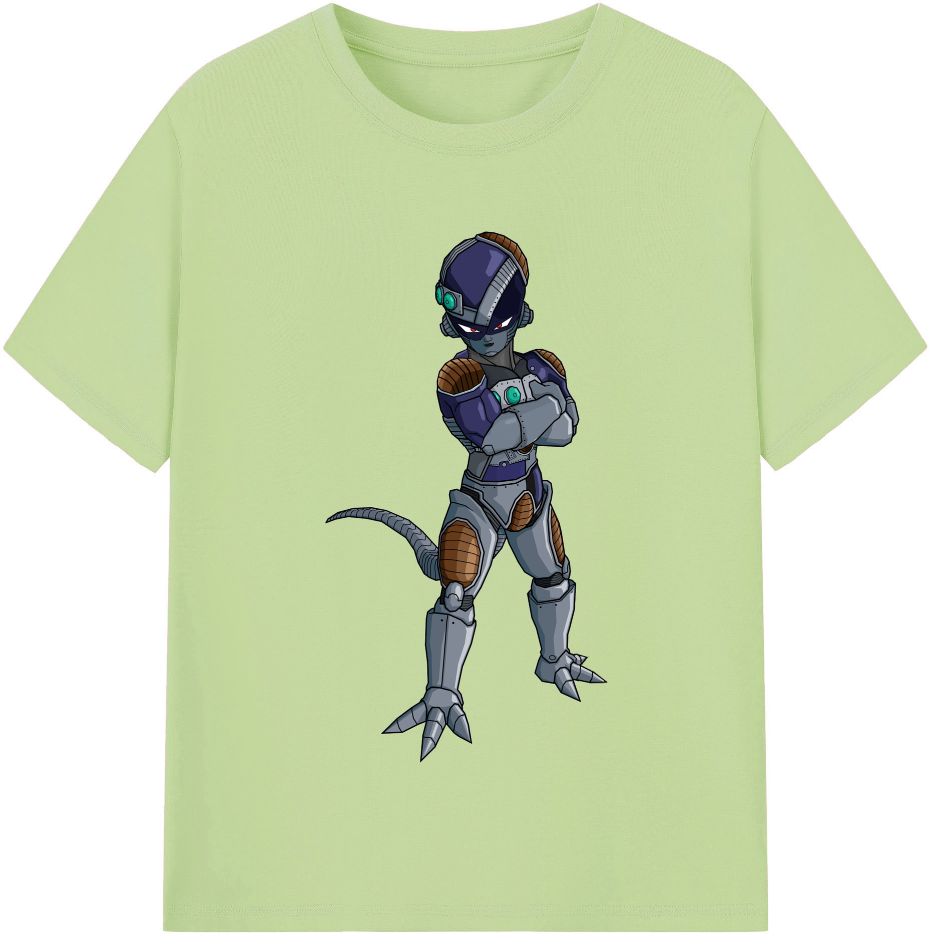 （画像用） ドラゴンボール フリーザ DRAGON BALL Frieza 綿100％半袖Tシャツ（フロントプリント）